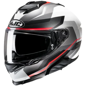 HJC I71 NIOR MC1SF GRIS ROJO MATE