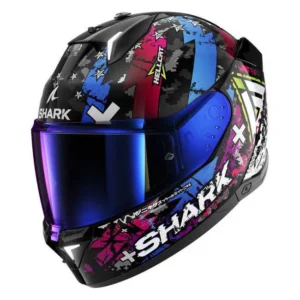 SHARK SKWAL I3 HELLCAT KUB NEGRO AZUL BRILLO