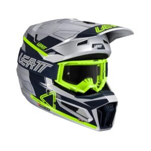 Leatt-kit-moto-3.5-con-gafas-vizion-3.5-gris-verde