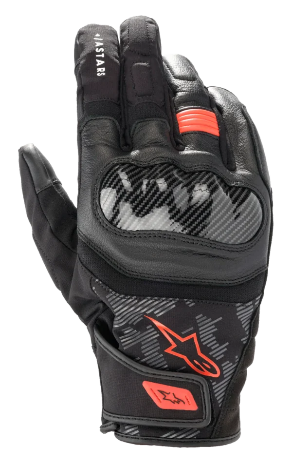 alpinestar-guantes-smx-z-drystar-negro-rojo-frente