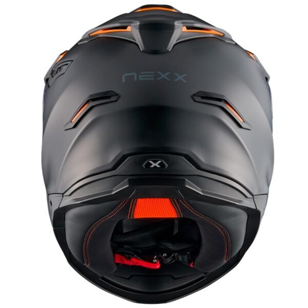 casco-nexx-ytravel-plain-negro-mate-atras