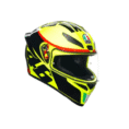 casco-agv-k1s-grazie-vale-brillante-amarillo-neon-brillo-lado